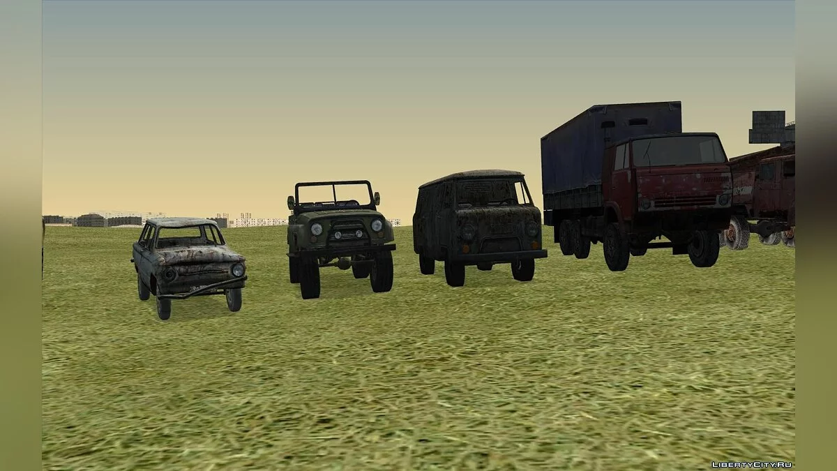 Transport from S.T.A.L.K.E.R. / GTA San Andreas