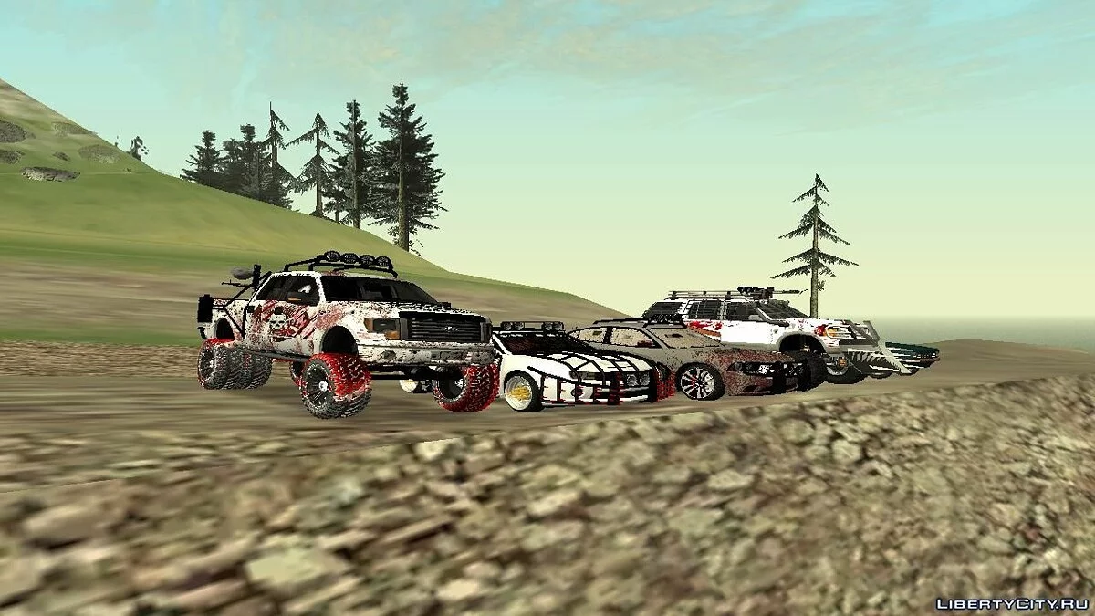 僵尸 apocalypse 的汽车 v2 / GTA San Andreas