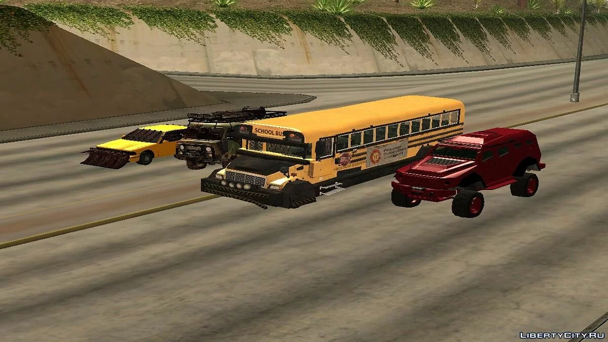 Fahrzeuge für die Zombie-Apokalypse / GTA San Andreas