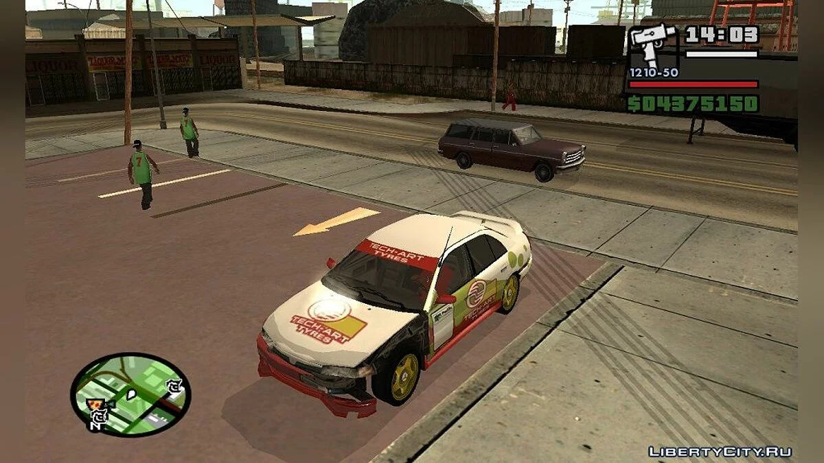 Гоночні автомобілі з TOCA race driver / GTA San Andreas