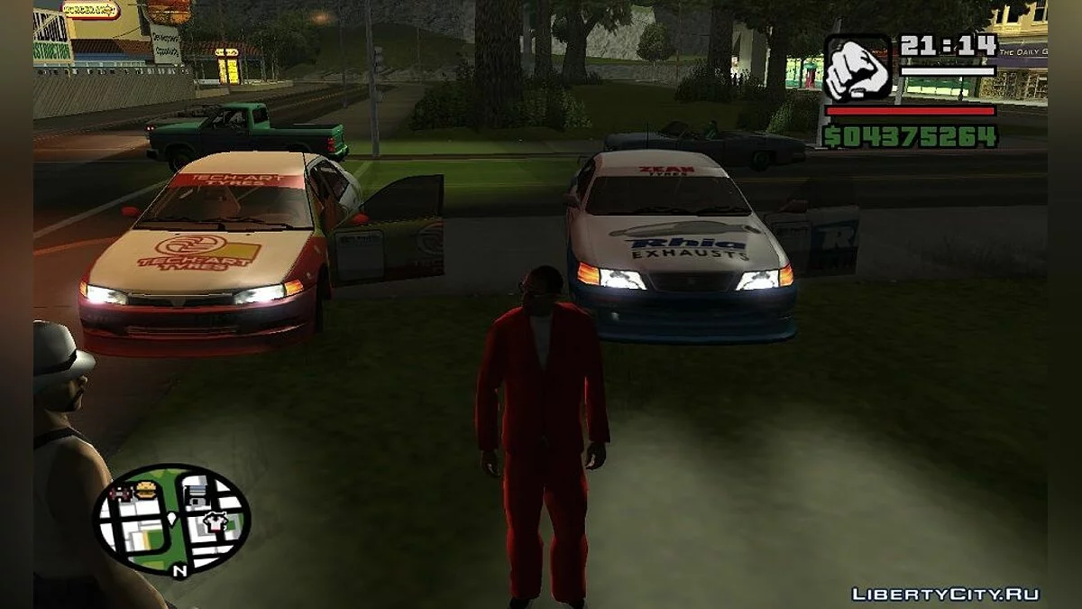 Гоночні автомобілі з TOCA race driver / GTA San Andreas