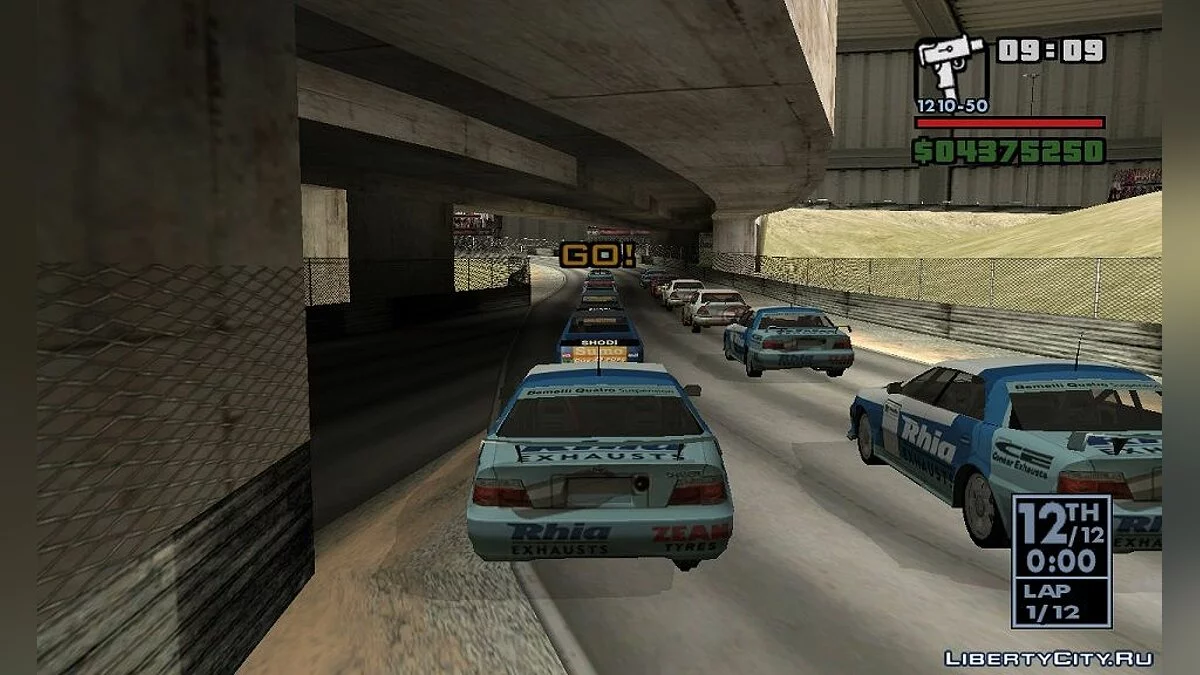 Гоночні автомобілі з TOCA race driver / GTA San Andreas