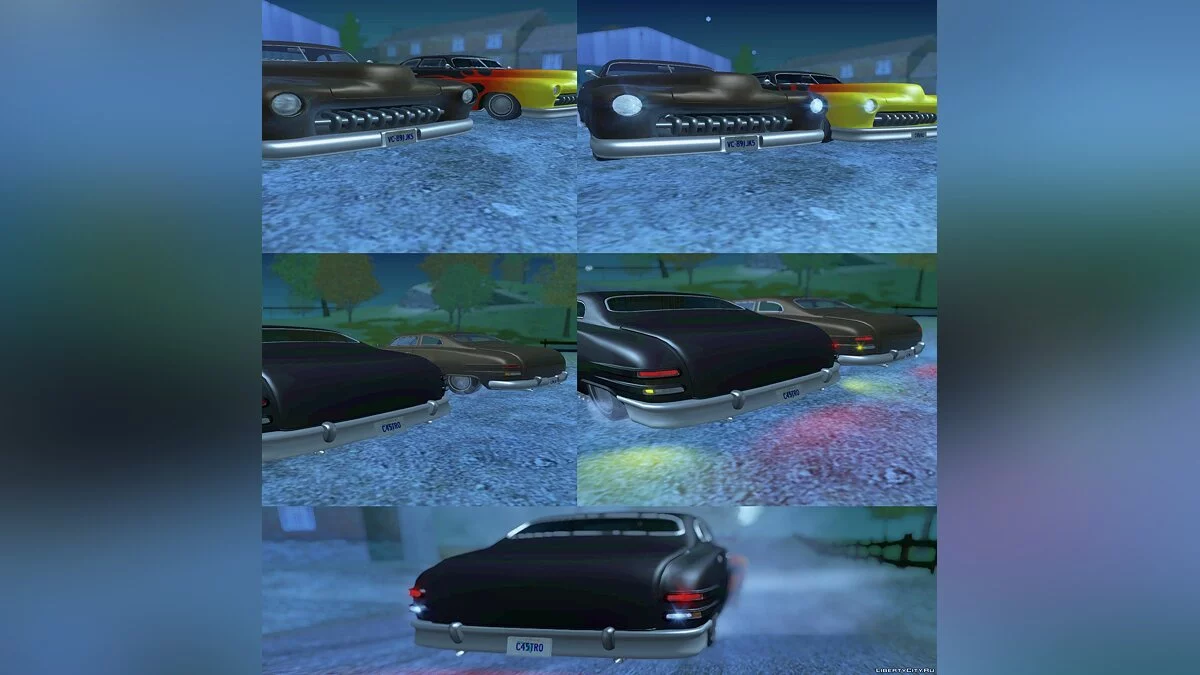 Адаптований Трі-Пак (HD автомобілі GTA) / GTA San Andreas