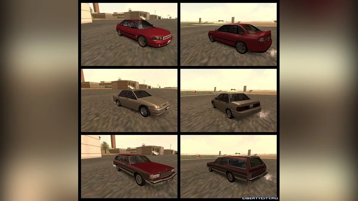 Pack de véhicules RESPECT v0.1 / GTA San Andreas