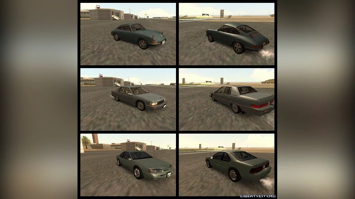 Пакет автомобілів RESPECT v0.1 / GTA San Andreas