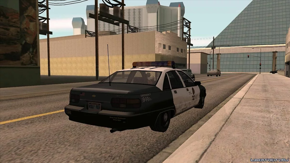 Пак автомобілів Chevrolet Caprice 1986-1992 / GTA San Andreas