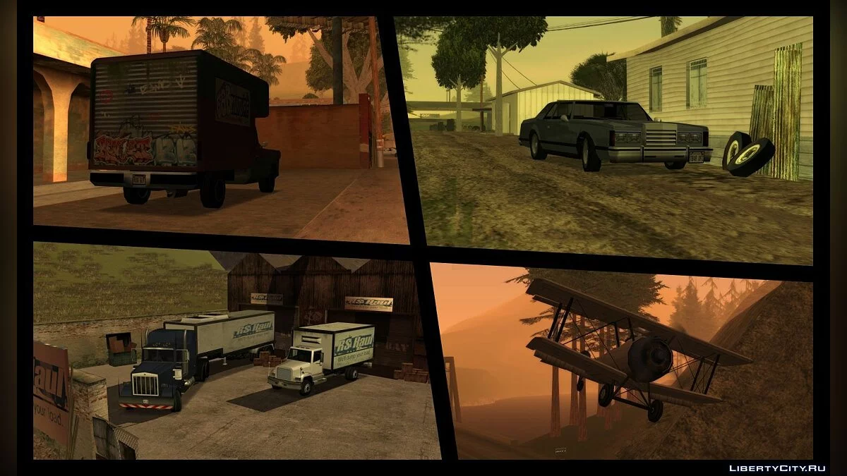 Extended Vanilla Vehicles Pack 2.0 / GTA San Andreas