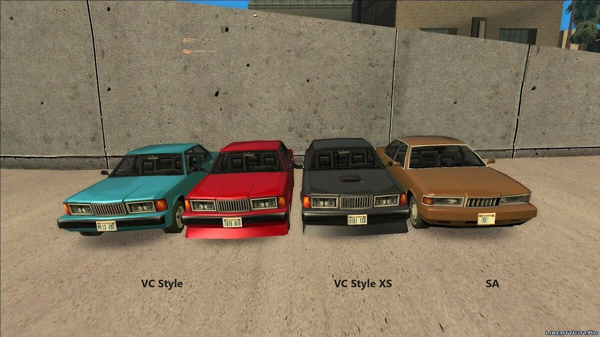 Transporte de Vice City (sem substituição) 1.1 / GTA San Andreas