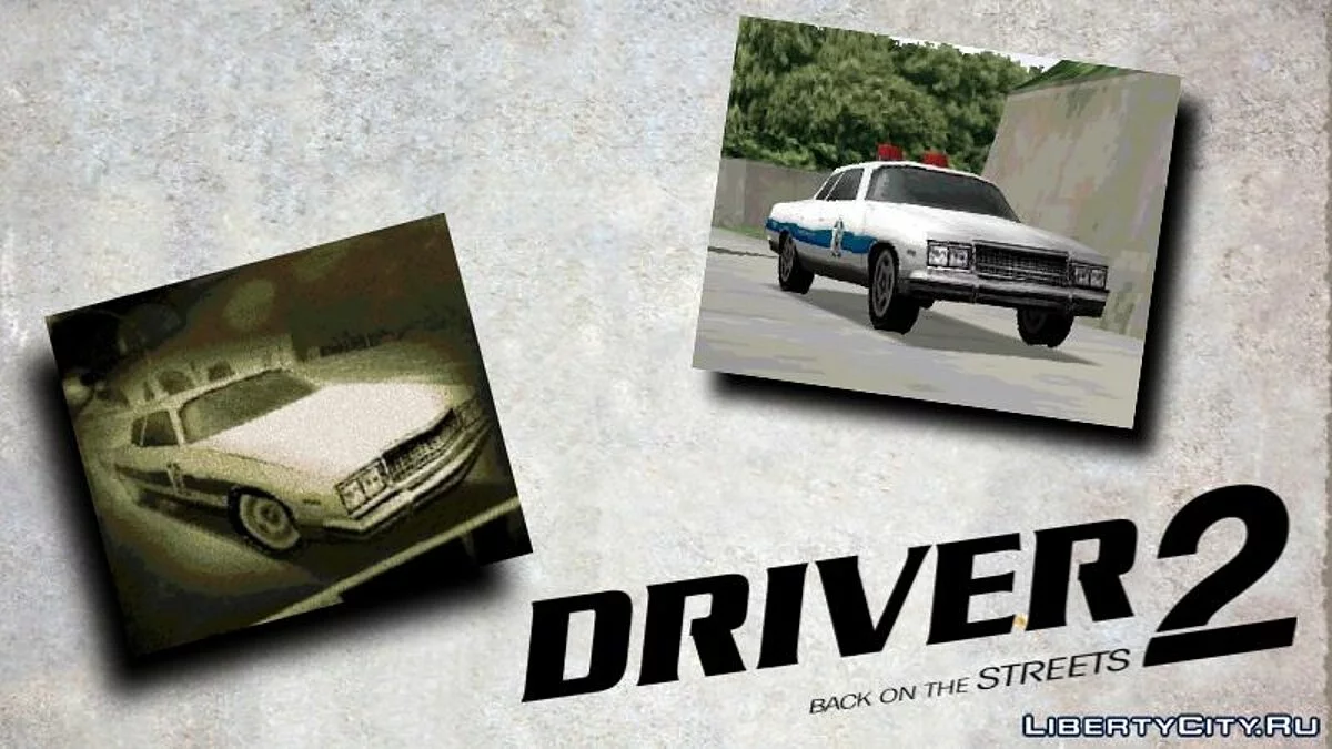 Conversões de carros de DRIVER 2 - Mod de Carros PS1 / GTA San Andreas