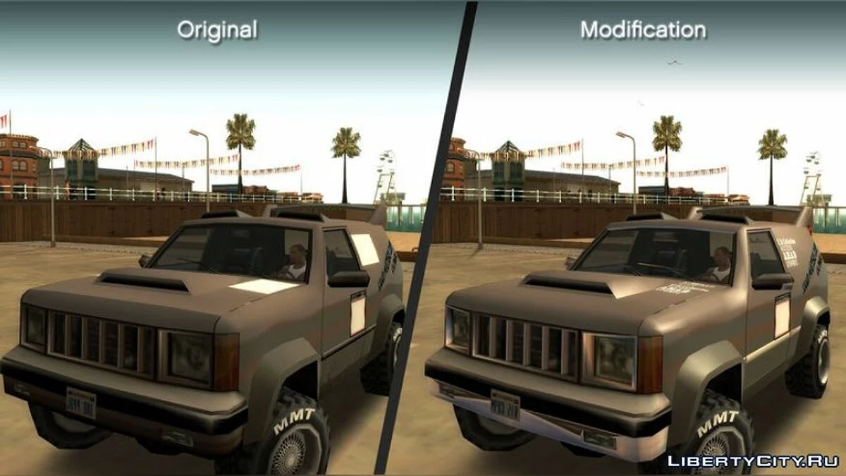 Sammlung verbesserter Fahrzeuge v1.8 / GTA San Andreas