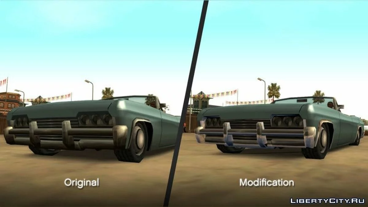 Sammlung verbesserter Fahrzeuge v1.8 / GTA San Andreas
