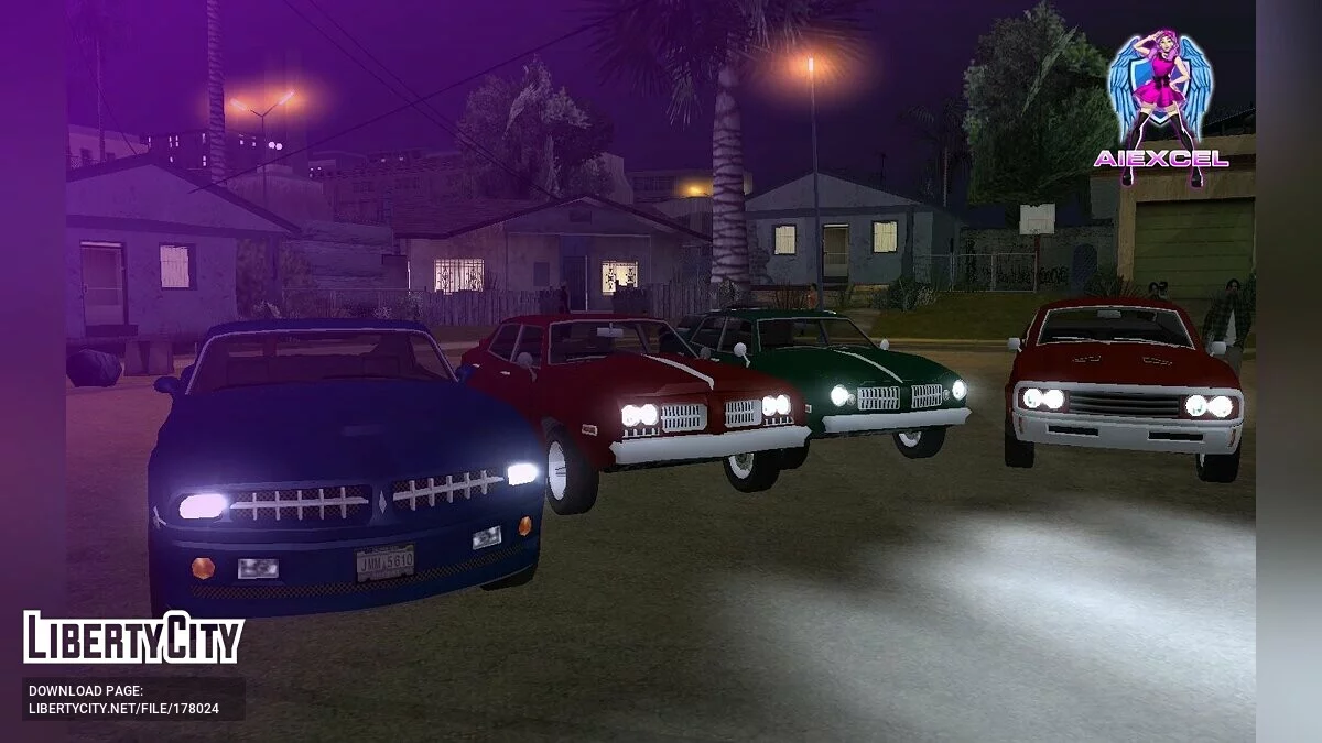 Saints Row The Third and IV Cars Pack / GTA San Andreas
