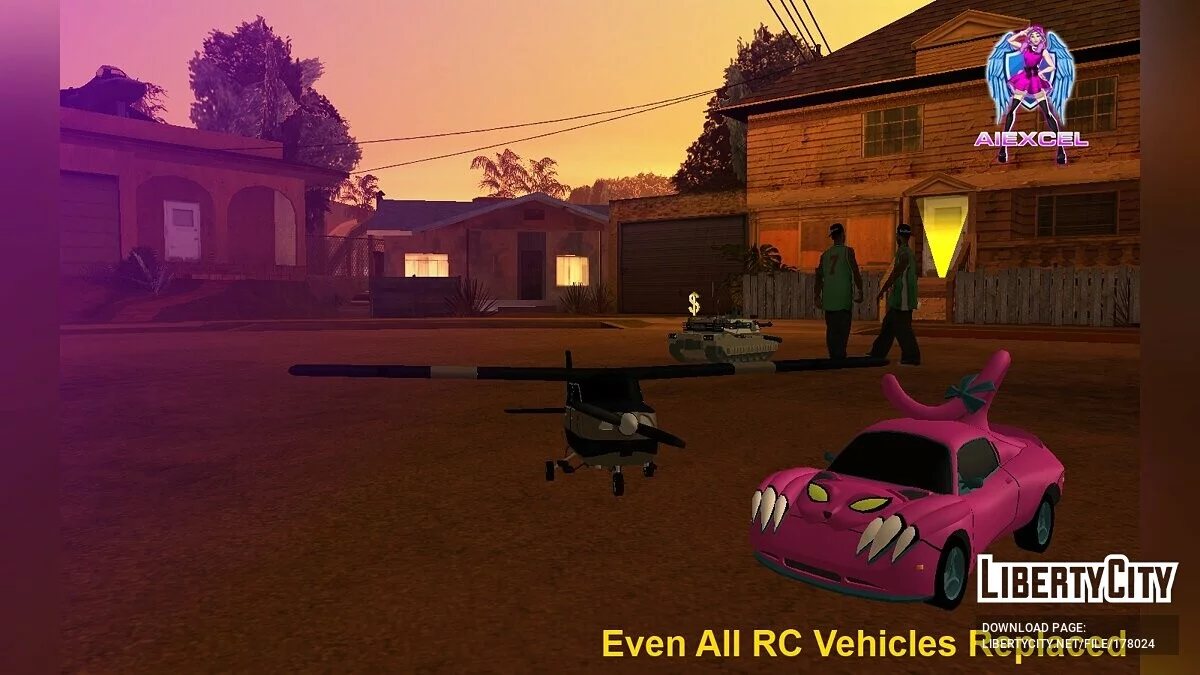 Saints Row The Third and IV Cars Pack / GTA San Andreas