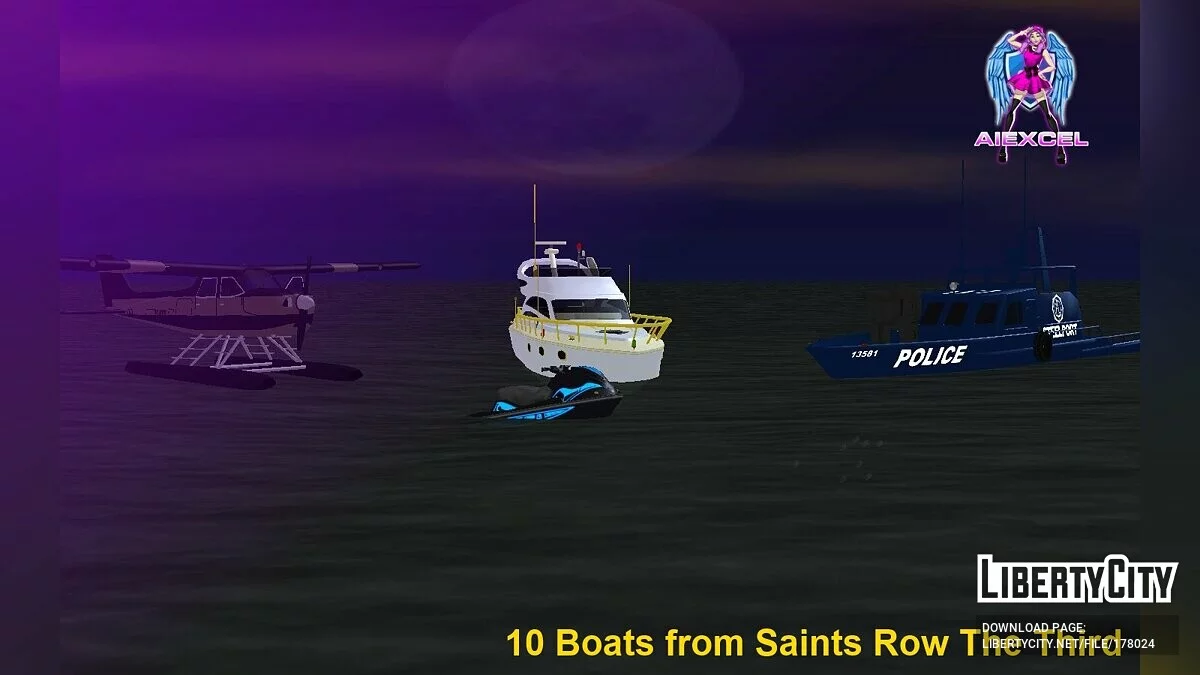 Saints Row The Third and IV Cars Pack / GTA San Andreas