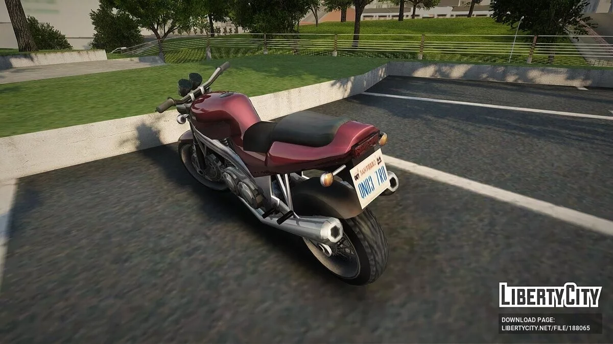 A collection of two-wheeled vehicles from SA: Definitive Edition / GTA San Andreas