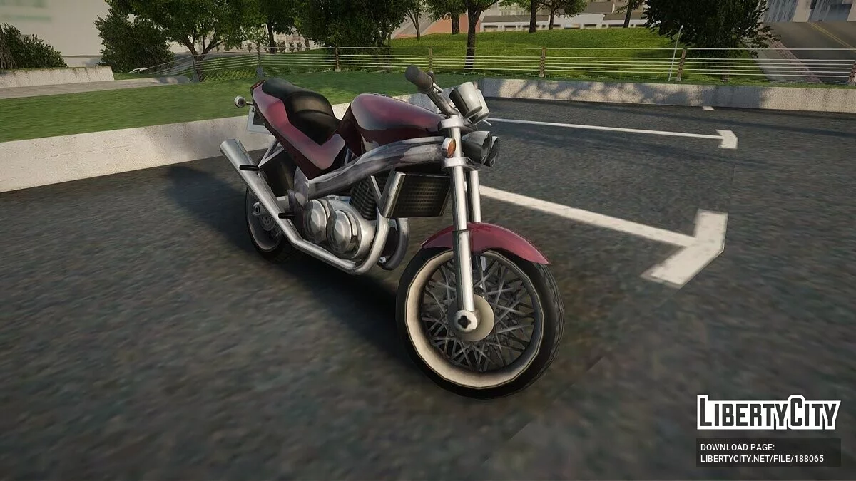 A collection of two-wheeled vehicles from SA: Definitive Edition / GTA San Andreas