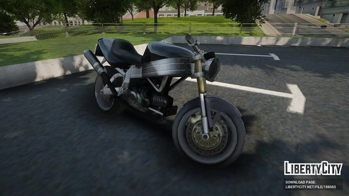 A collection of two-wheeled vehicles from SA: Definitive Edition / GTA San Andreas