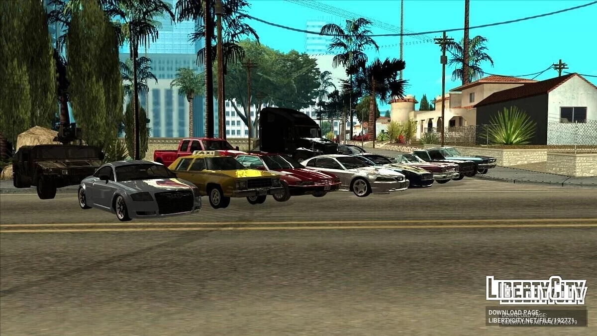 Midtown Madness 1&2 Car Pack / GTA San Andreas