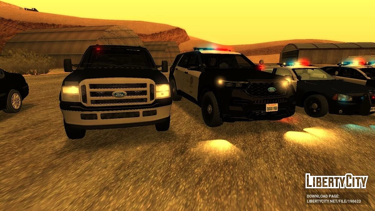 Transport Collection Adapted for Advance Vehicle Sirens / GTA San Andreas