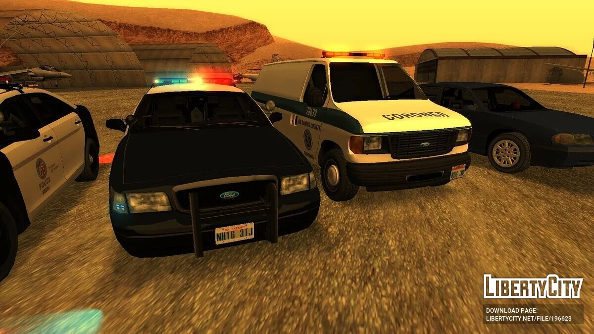 Transport Collection Adapted for Advance Vehicle Sirens / GTA San Andreas