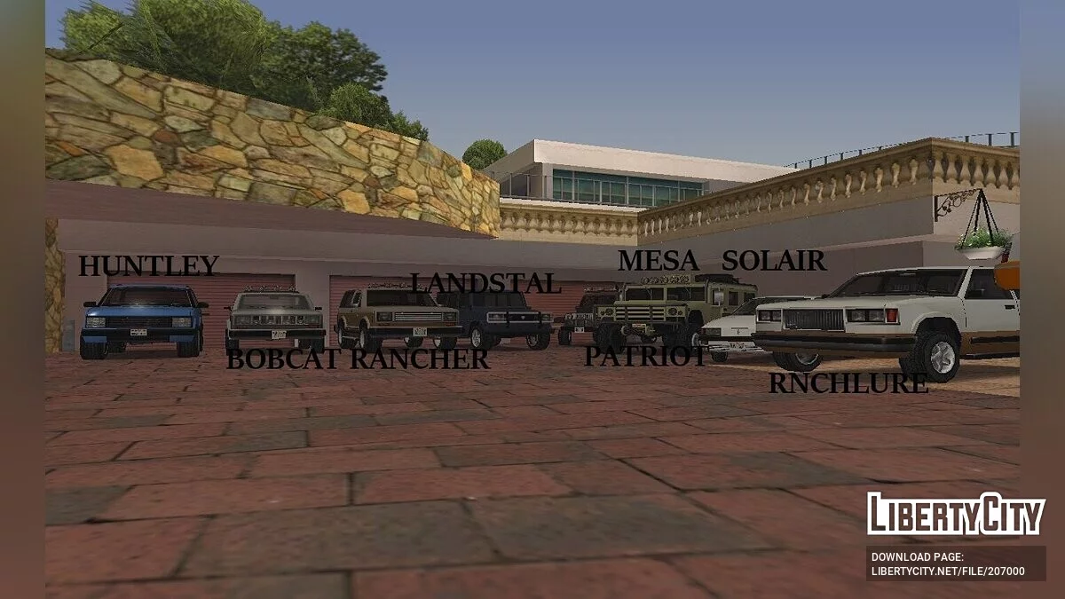 Collect of New SA Vehicles (finally) / GTA San Andreas
