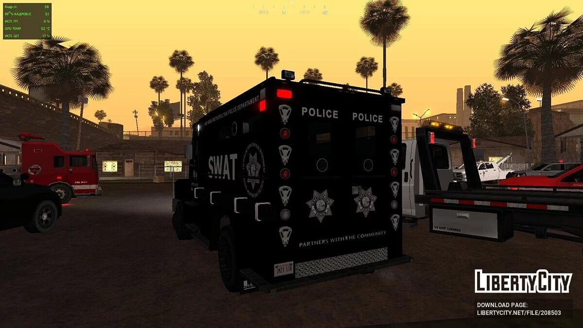 Acil Servis Araçları [AVS Uyumlu] / GTA San Andreas