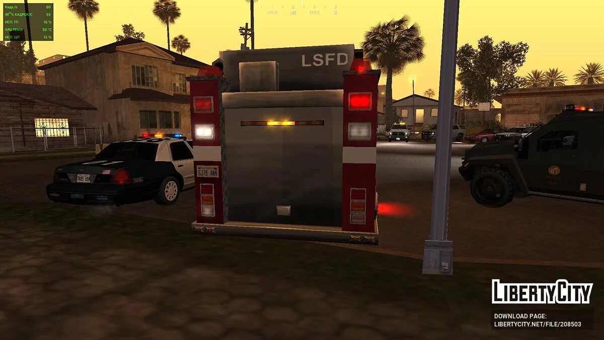 Acil Servis Araçları [AVS Uyumlu] / GTA San Andreas