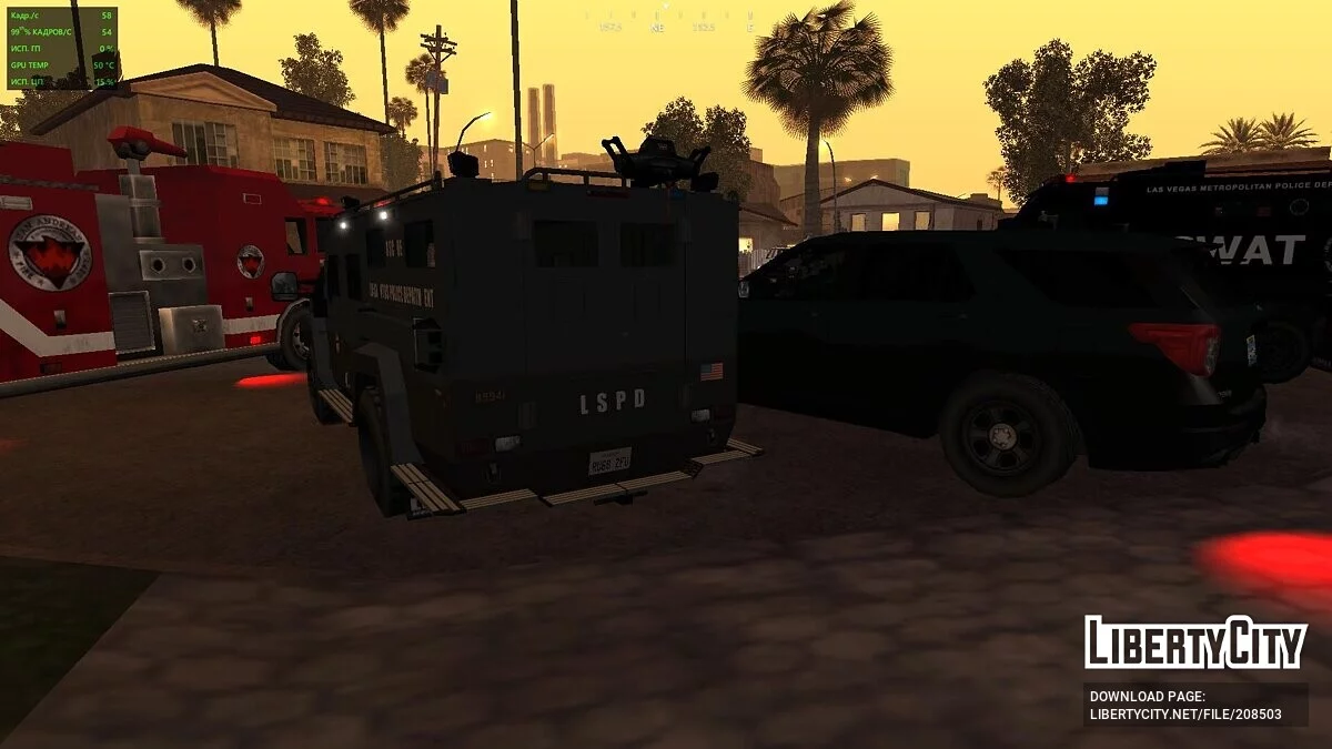 Acil Servis Araçları [AVS Uyumlu] / GTA San Andreas