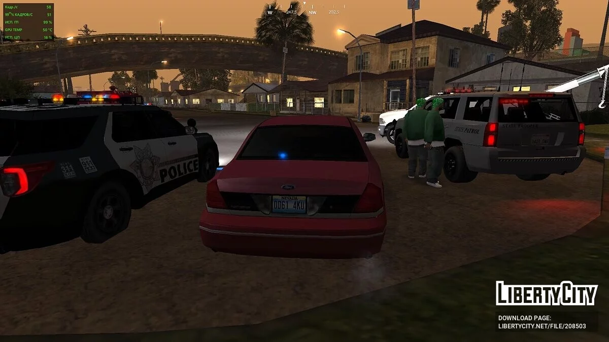 Acil Servis Araçları [AVS Uyumlu] / GTA San Andreas