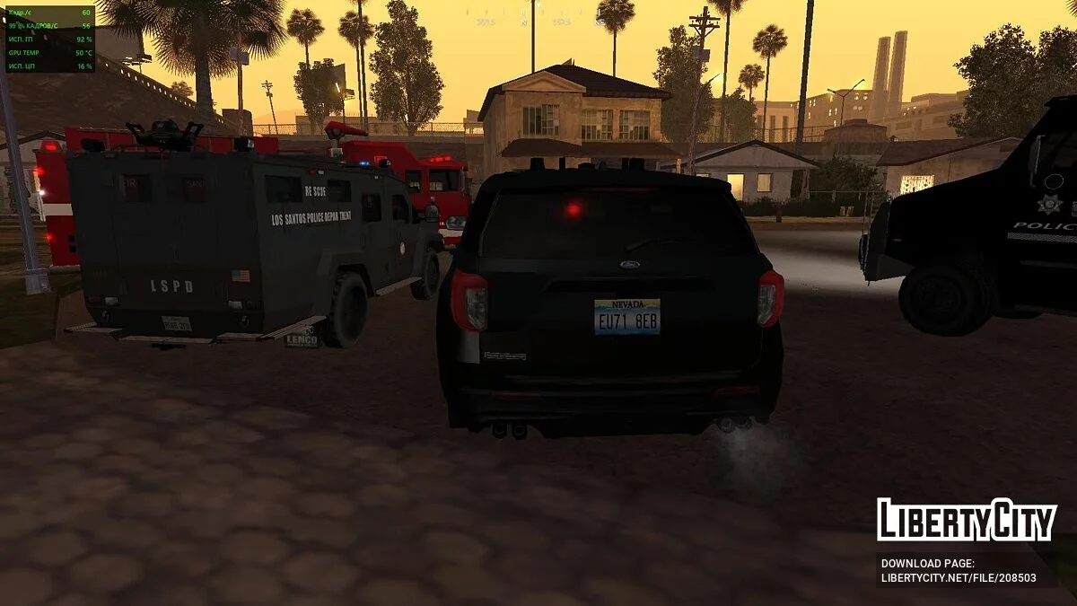 Acil Servis Araçları [AVS Uyumlu] / GTA San Andreas