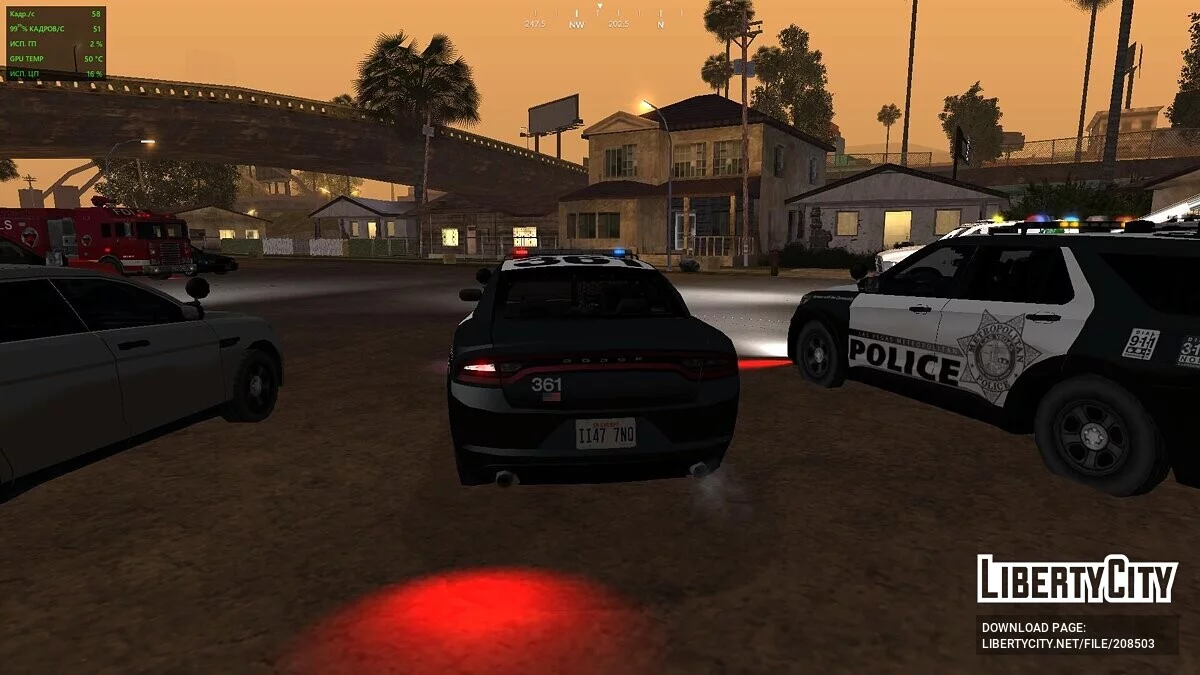 Acil Servis Araçları [AVS Uyumlu] / GTA San Andreas