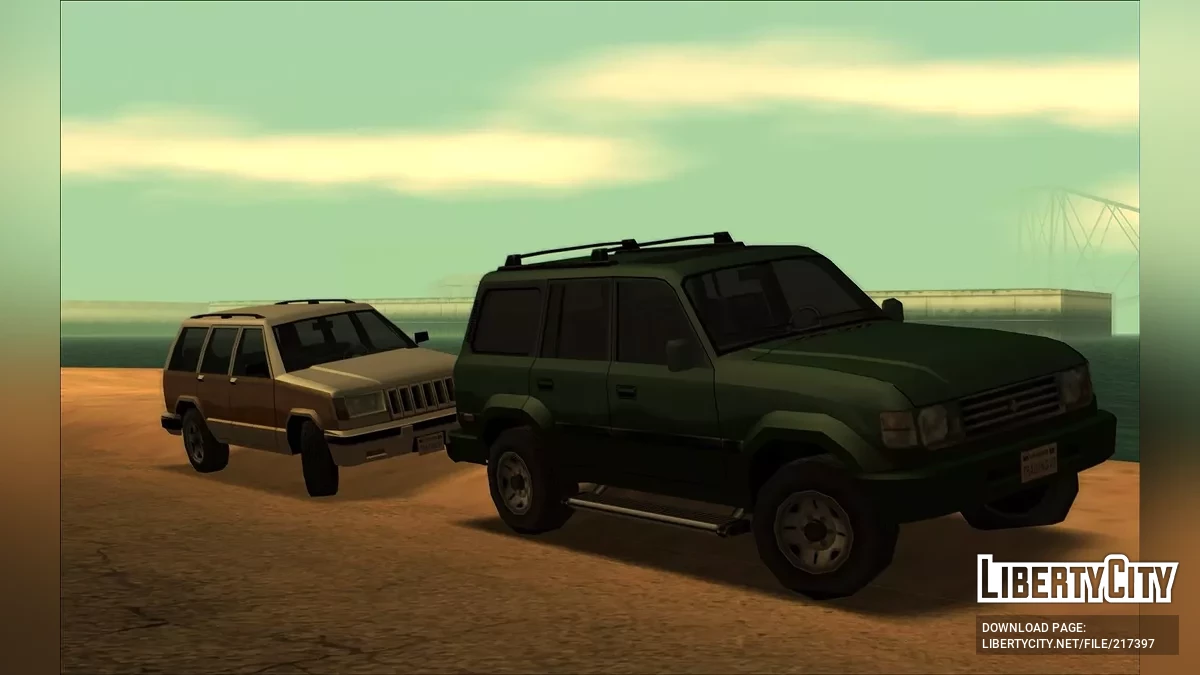 Paket Mobil Gaya SA / GTA San Andreas