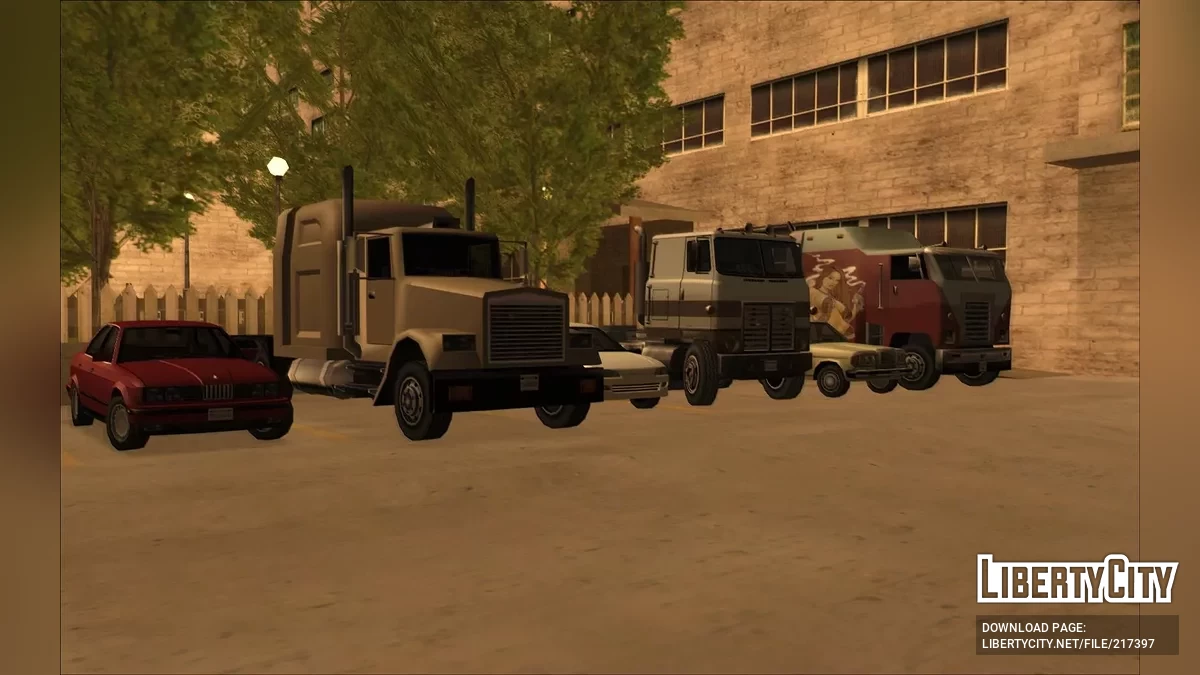 Paket Mobil Gaya SA / GTA San Andreas