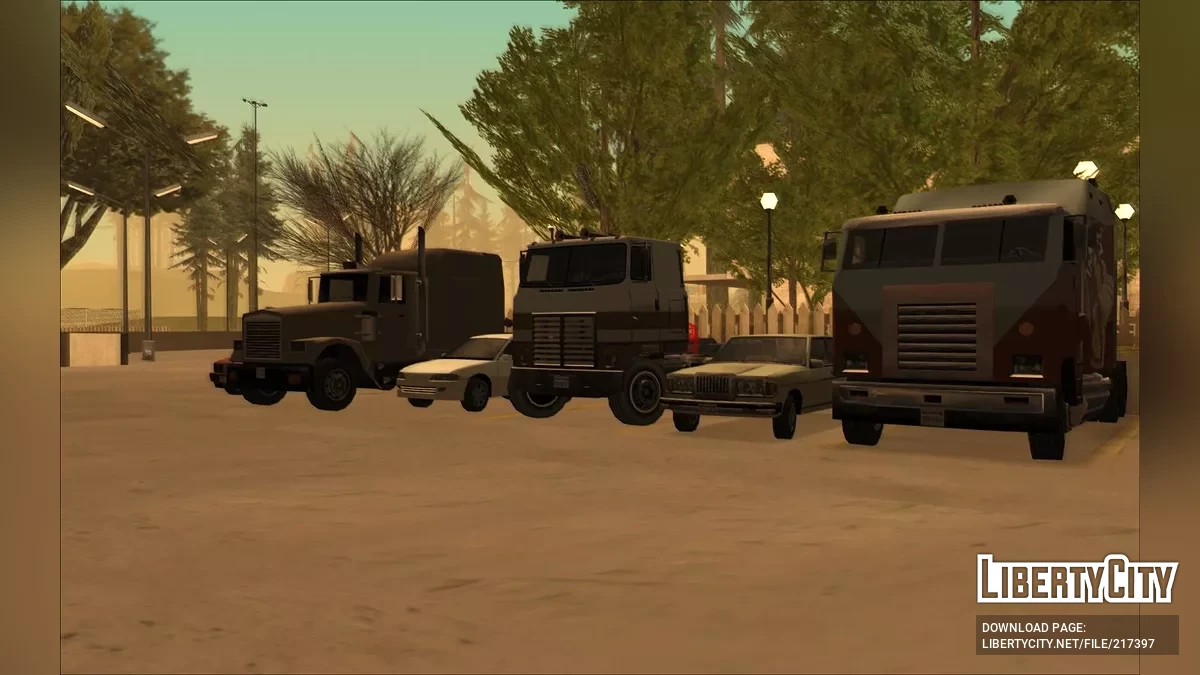 Paket Mobil Gaya SA / GTA San Andreas