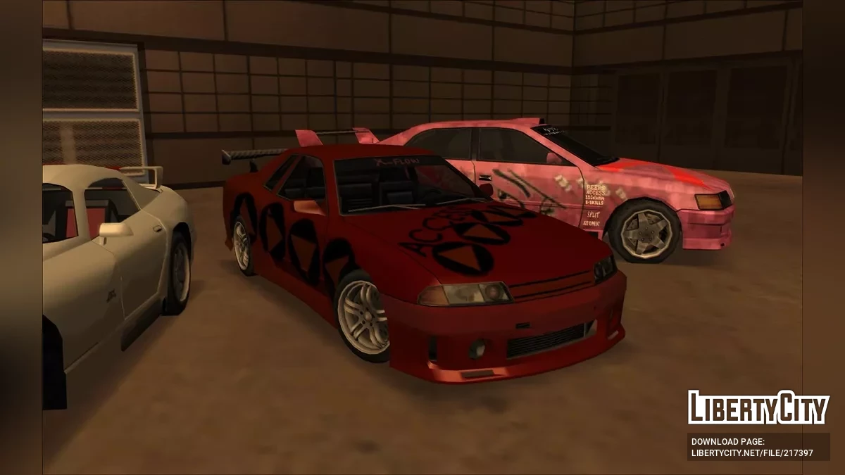 Paket Mobil Gaya SA / GTA San Andreas