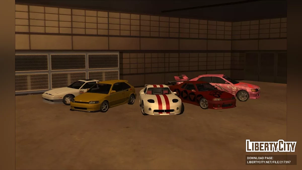 Paket Mobil Gaya SA / GTA San Andreas