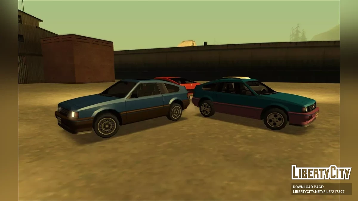 Paket Mobil Gaya SA / GTA San Andreas