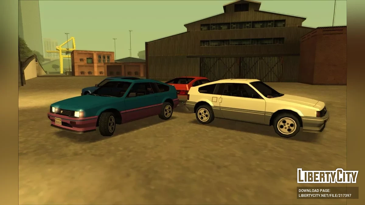 Paket Mobil Gaya SA / GTA San Andreas