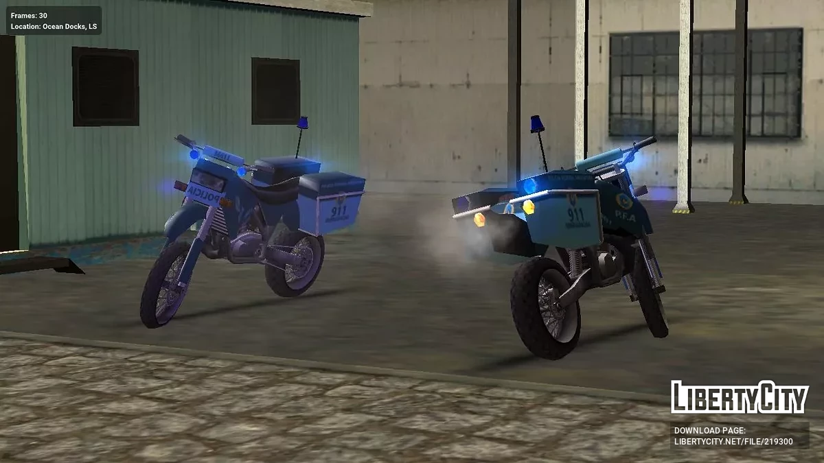 Argentina Emergency Pack (SA Style Low Poly) / GTA San Andreas