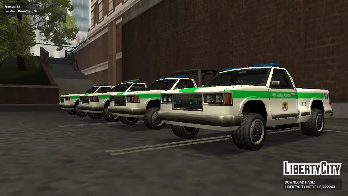 Coleção Letã de Transporte (Suporte IVF + Estilo SA) / GTA San Andreas