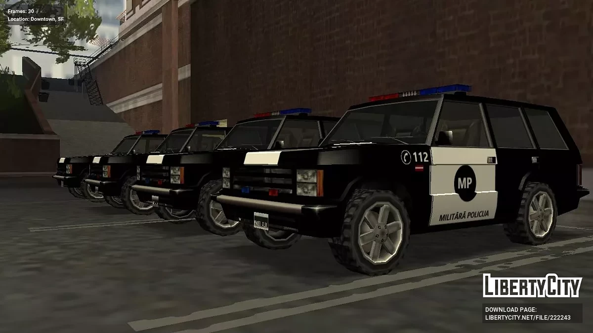 Coleção Letã de Transporte (Suporte IVF + Estilo SA) / GTA San Andreas