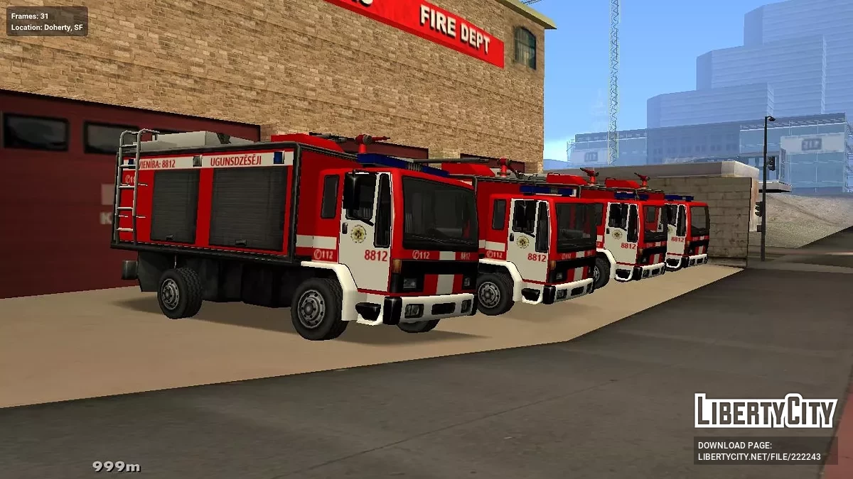 Coleção Letã de Transporte (Suporte IVF + Estilo SA) / GTA San Andreas