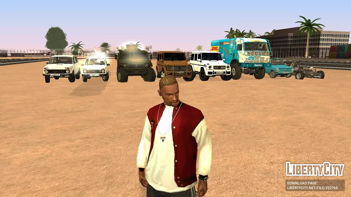 Russia and the CIS countries Car Pack (2000 year's) / GTA San Andreas