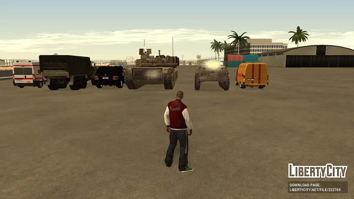 Russia and the CIS countries Car Pack (2000 year's) / GTA San Andreas