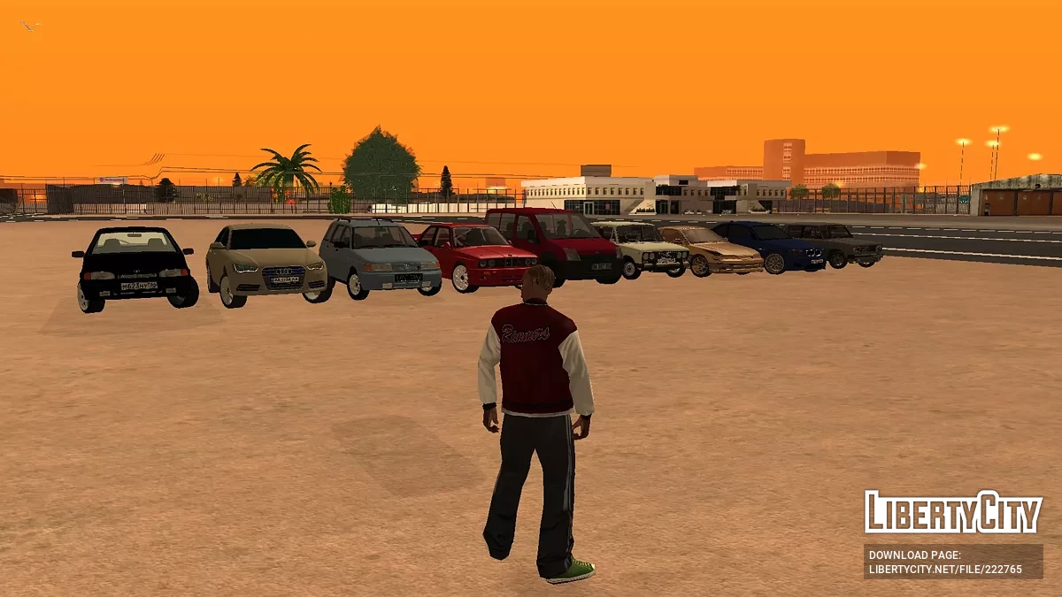 Russia and the CIS countries Car Pack (2000 year's) / GTA San Andreas