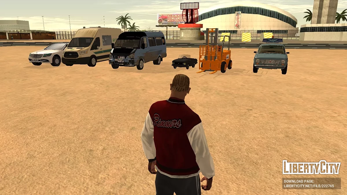 Russia and the CIS countries Car Pack (2000 year's) / GTA San Andreas