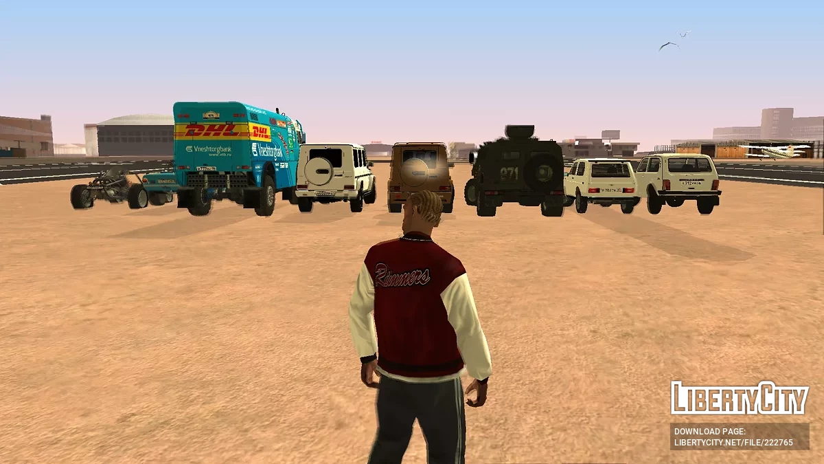 Russia and the CIS countries Car Pack (2000 year's) / GTA San Andreas