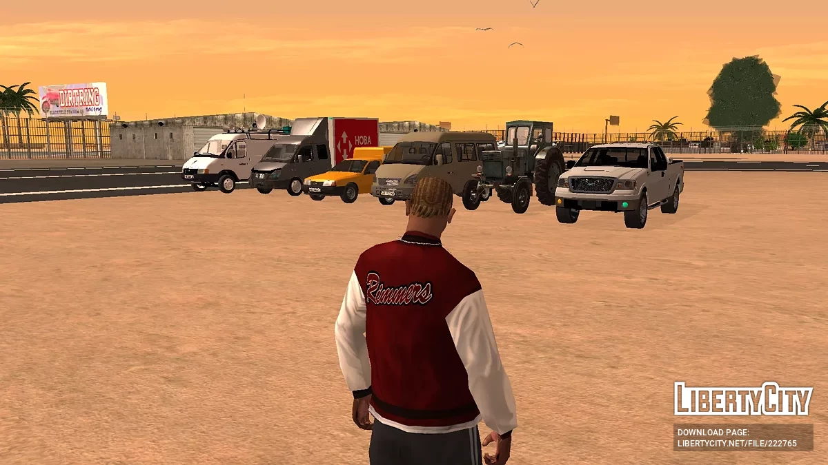 Russia and the CIS countries Car Pack (2000 year's) / GTA San Andreas