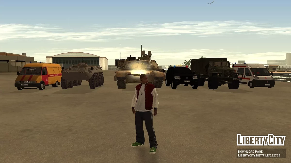 Russia and the CIS countries Car Pack (2000 year's) / GTA San Andreas