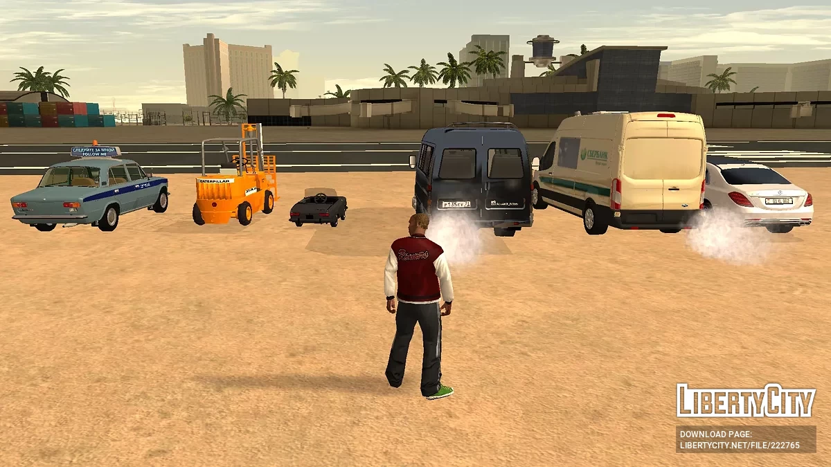 Russia and the CIS countries Car Pack (2000 year's) / GTA San Andreas